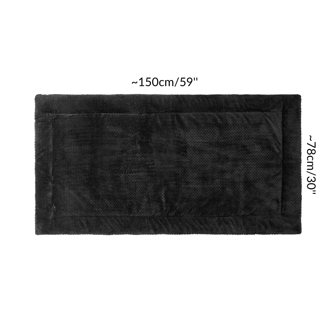 Set of 2 Guinea Pig Fleece Liners | Bold Black - Image 4
