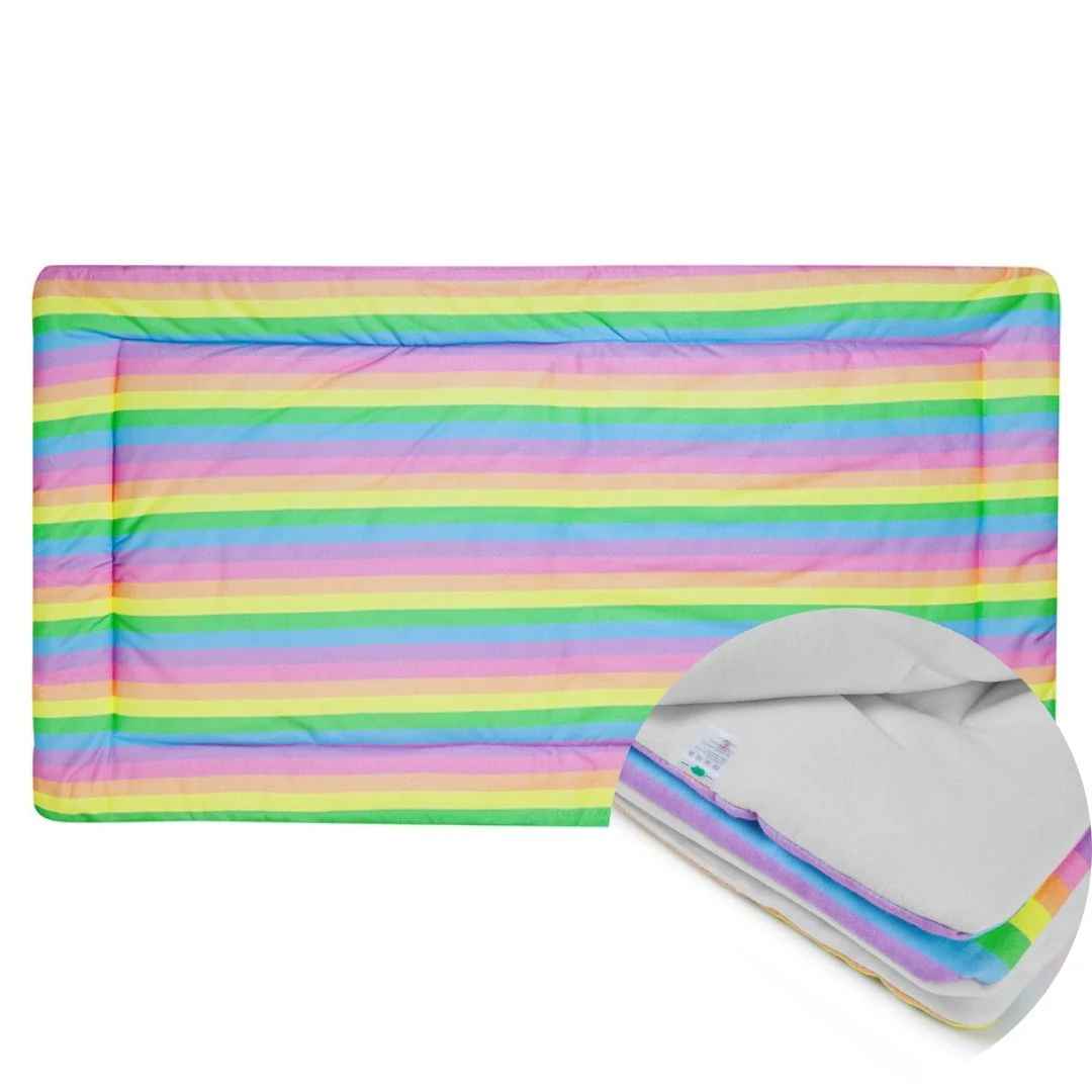 Set of 2 Plush Fleece Liners for Guinea Pigs | Rainbow Collection - Image 7