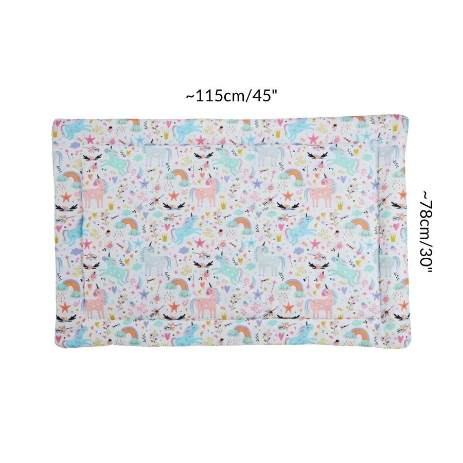 Set of 2 Plush Fleece Liners for Guinea Pigs | Unicorn Collection - Image 3