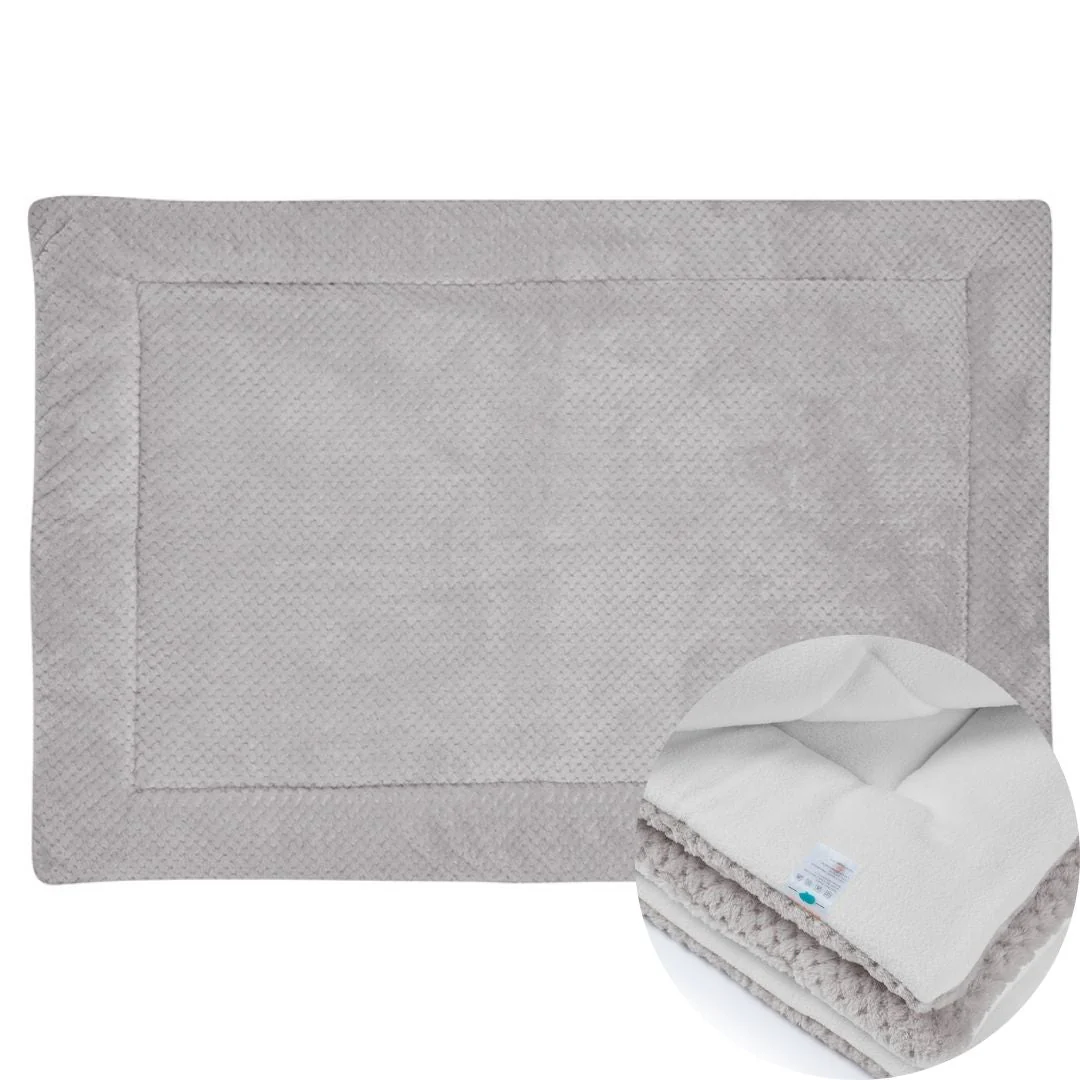 Set of 2 Extra Soft Fleece Liners for Guinea Pigs | Velvet Gray - Image 7
