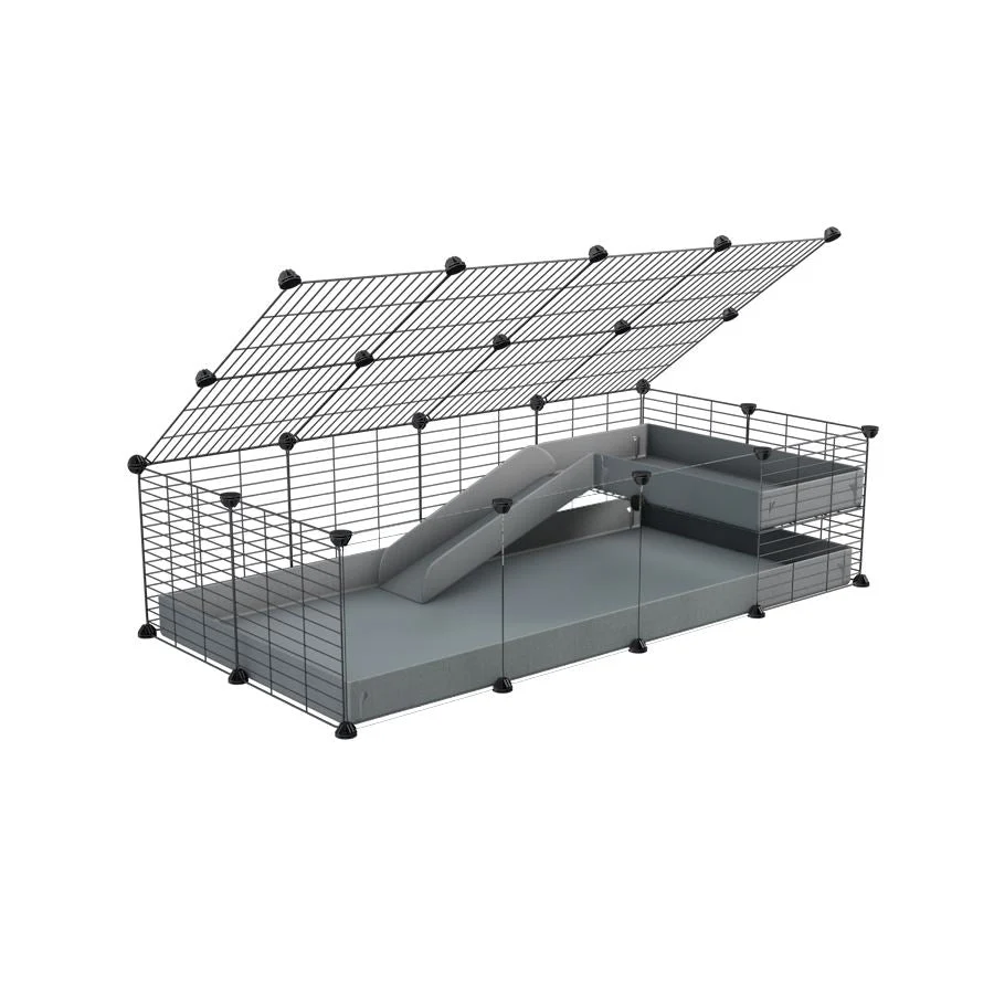 4x2 C&C Guinea Pig Cage with Loft - Image 4