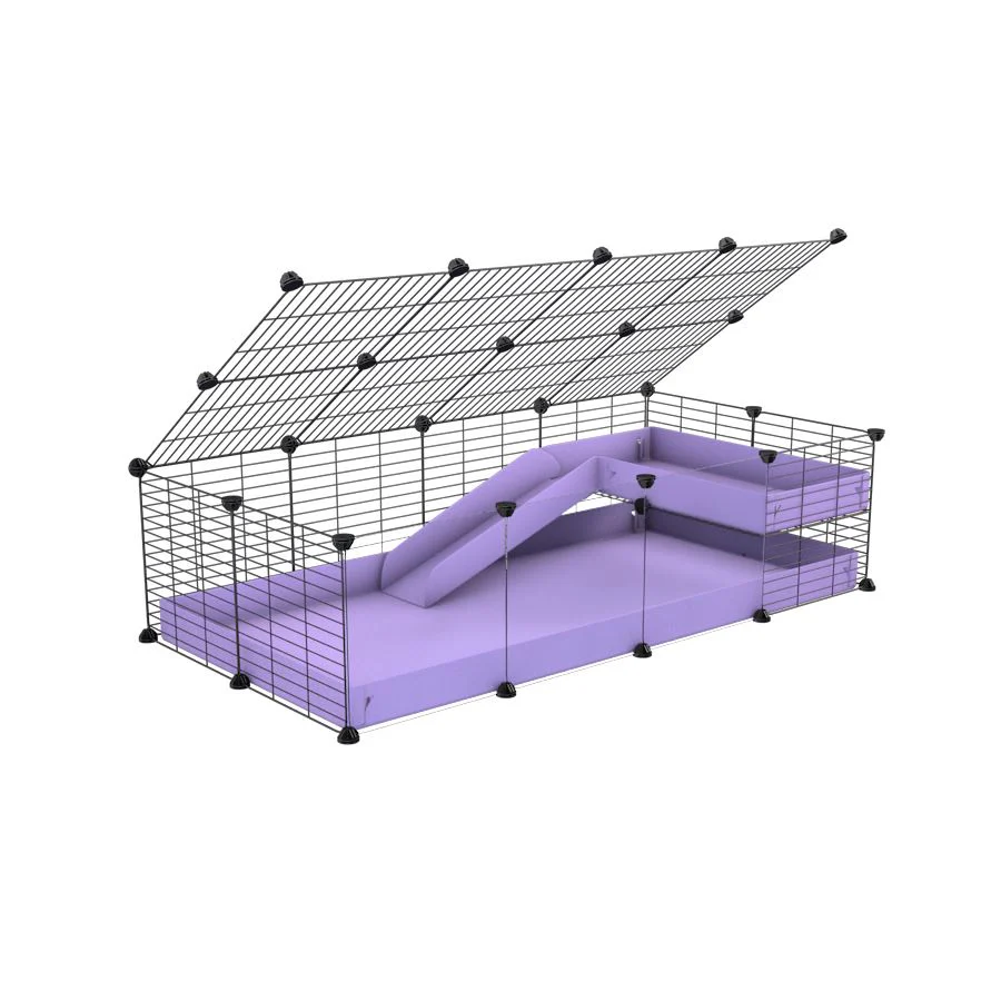 4x2 C&C Guinea Pig Cage with Loft - Image 7
