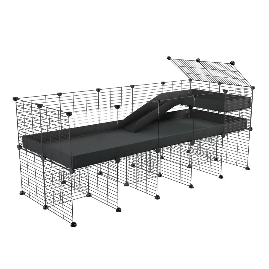 5x2 C&C Guinea Pig Cage with Loft & Stand - Image 10