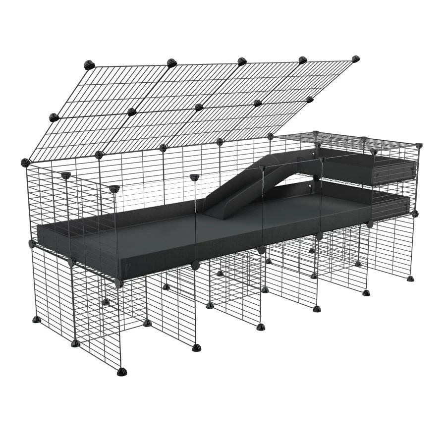 5x2 C&C Guinea Pig Cage with Loft & Stand - Image 11