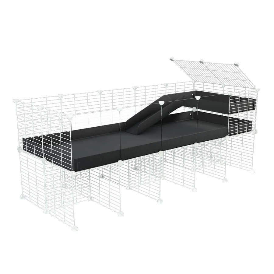 5x2 C&C Guinea Pig Cage with Loft & Stand - Image 12