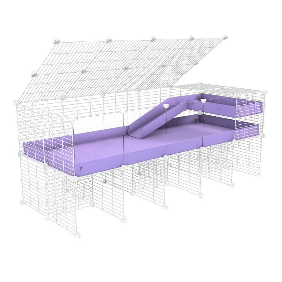 5x2 C&C Guinea Pig Cage with Loft & Stand - Image 3