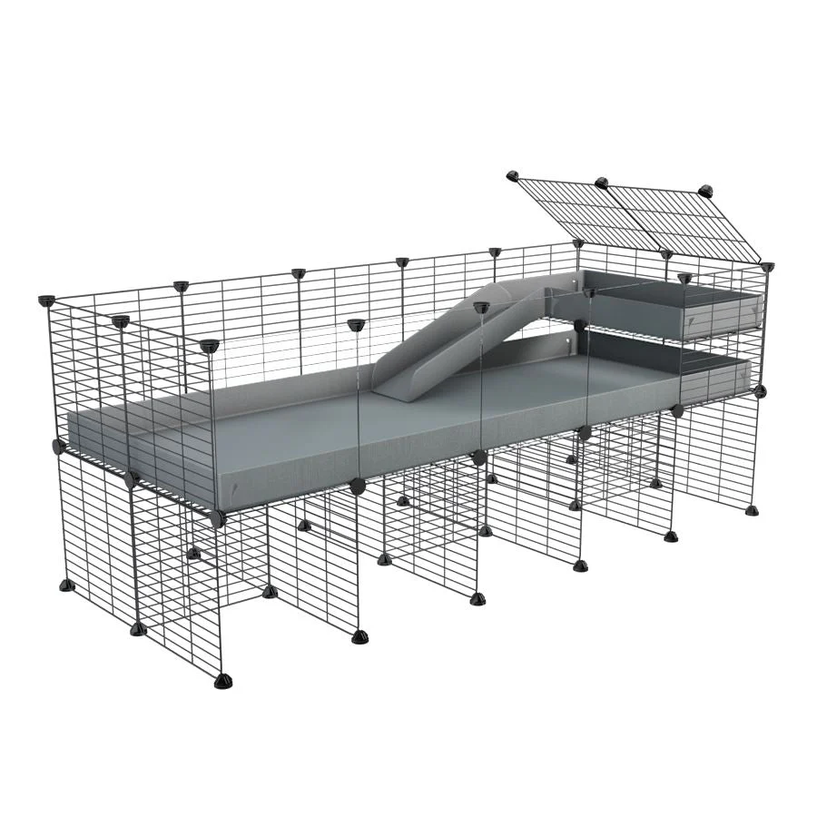 5x2 C&C Guinea Pig Cage with Loft & Stand - Image 6