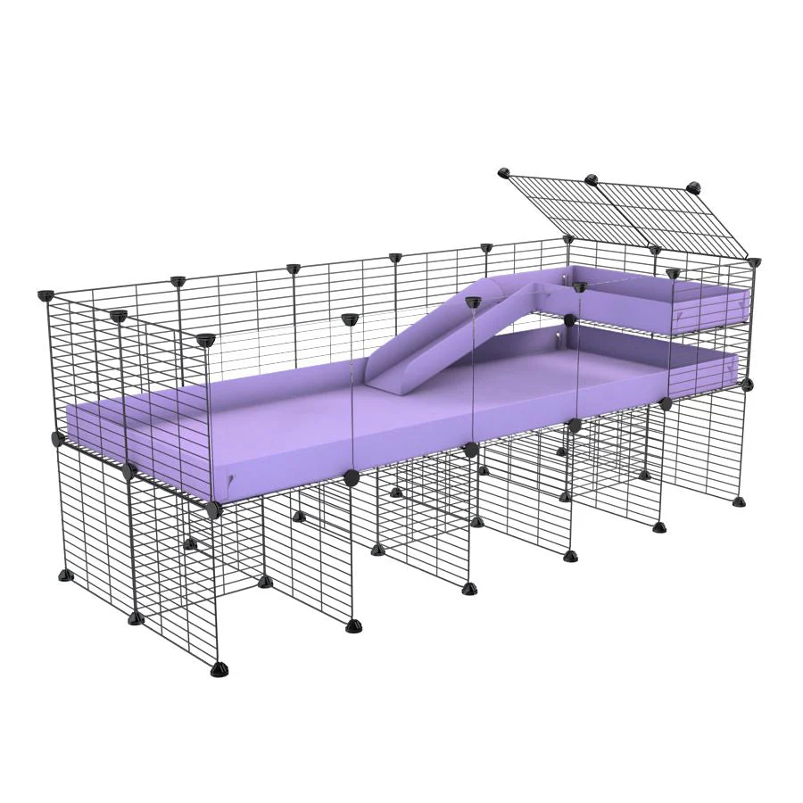 5x2 C&C Guinea Pig Cage with Loft & Stand - Image 8