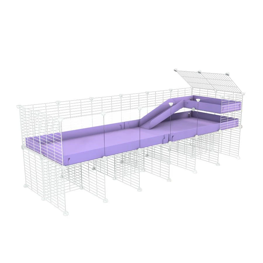 6x2 C&C Guinea Pig Cage with Loft & Stand - Image 10