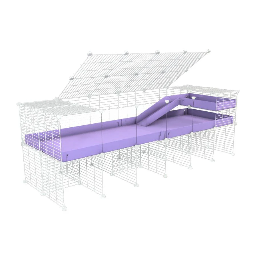 6x2 C&C Guinea Pig Cage with Loft & Stand - Image 11