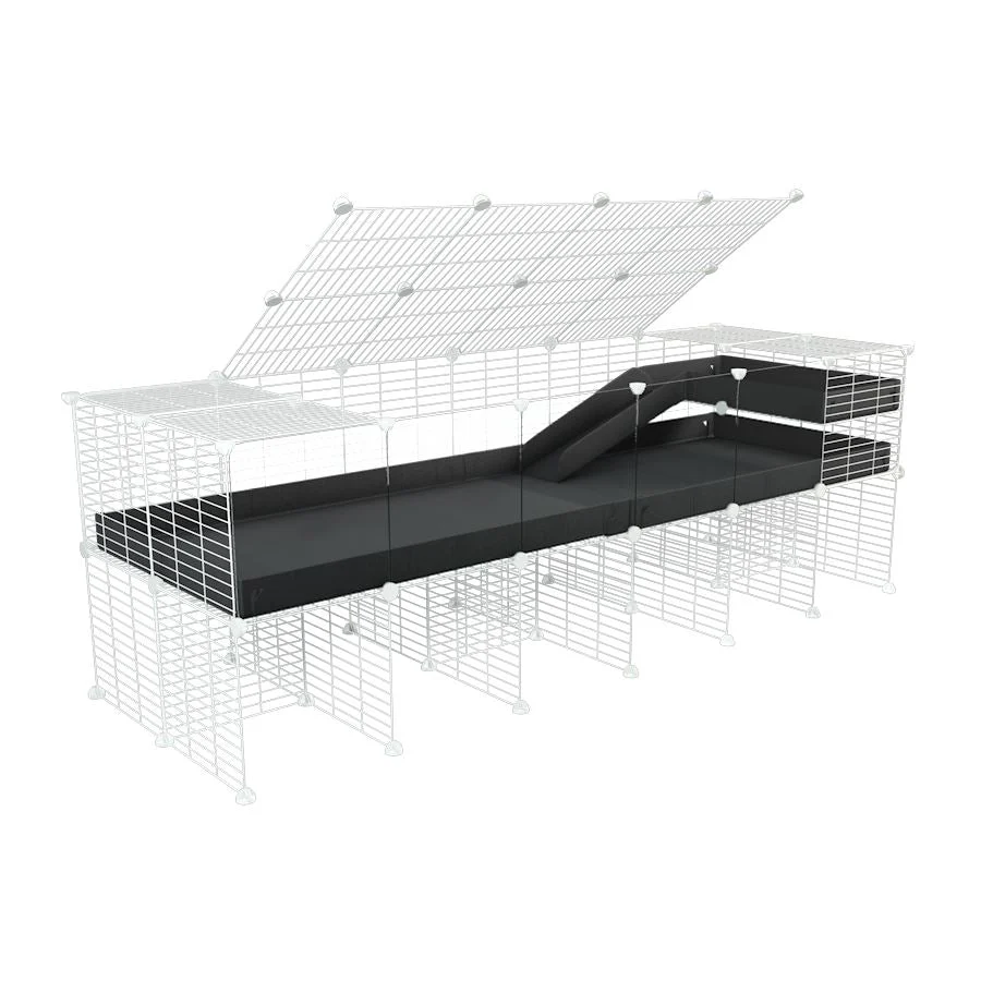 6x2 C&C Guinea Pig Cage with Loft & Stand - Image 13