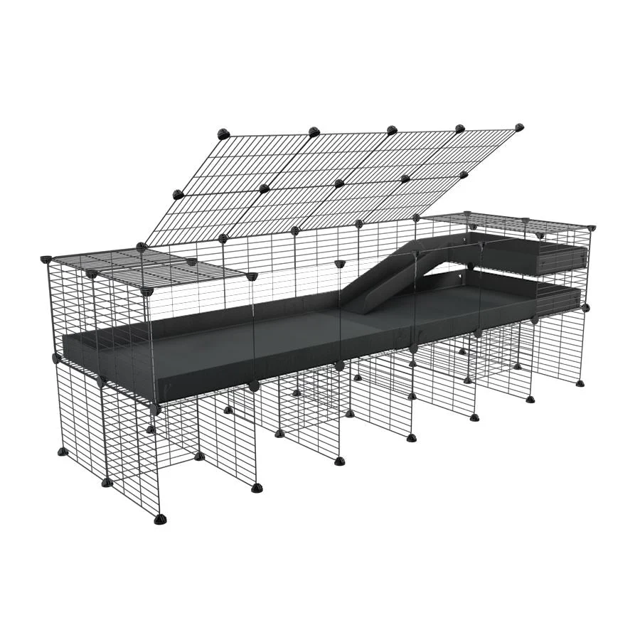 6x2 C&C Guinea Pig Cage with Loft & Stand - Image 7