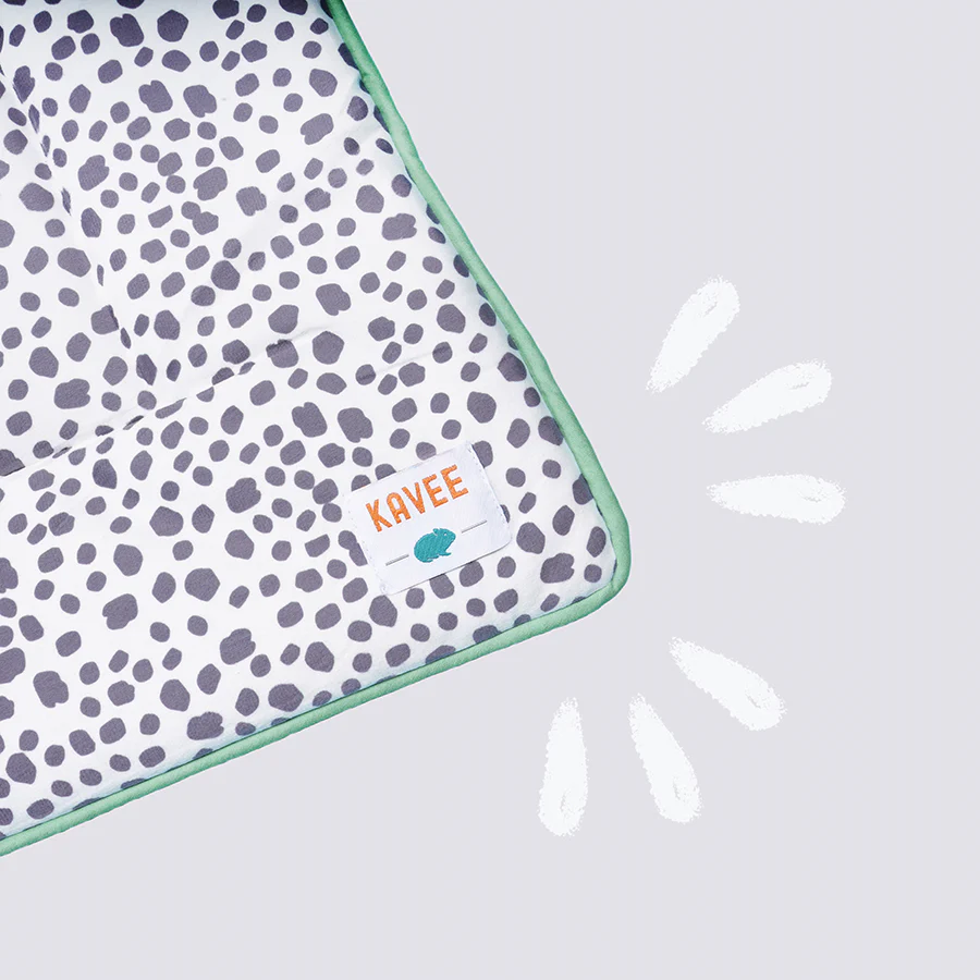 Plush Fleece Liner for Guinea Pigs | Dalmation Collection - Image 3