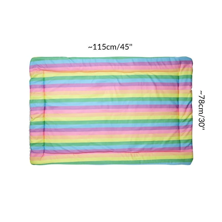 Plush Fleece Liner for Guinea Pigs | Rainbow Collection - Image 3