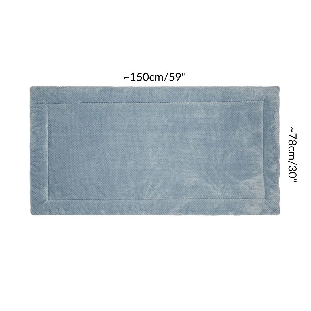 Extra Soft Fleece Liner for Guinea Pigs | Dusky Blue - Image 4