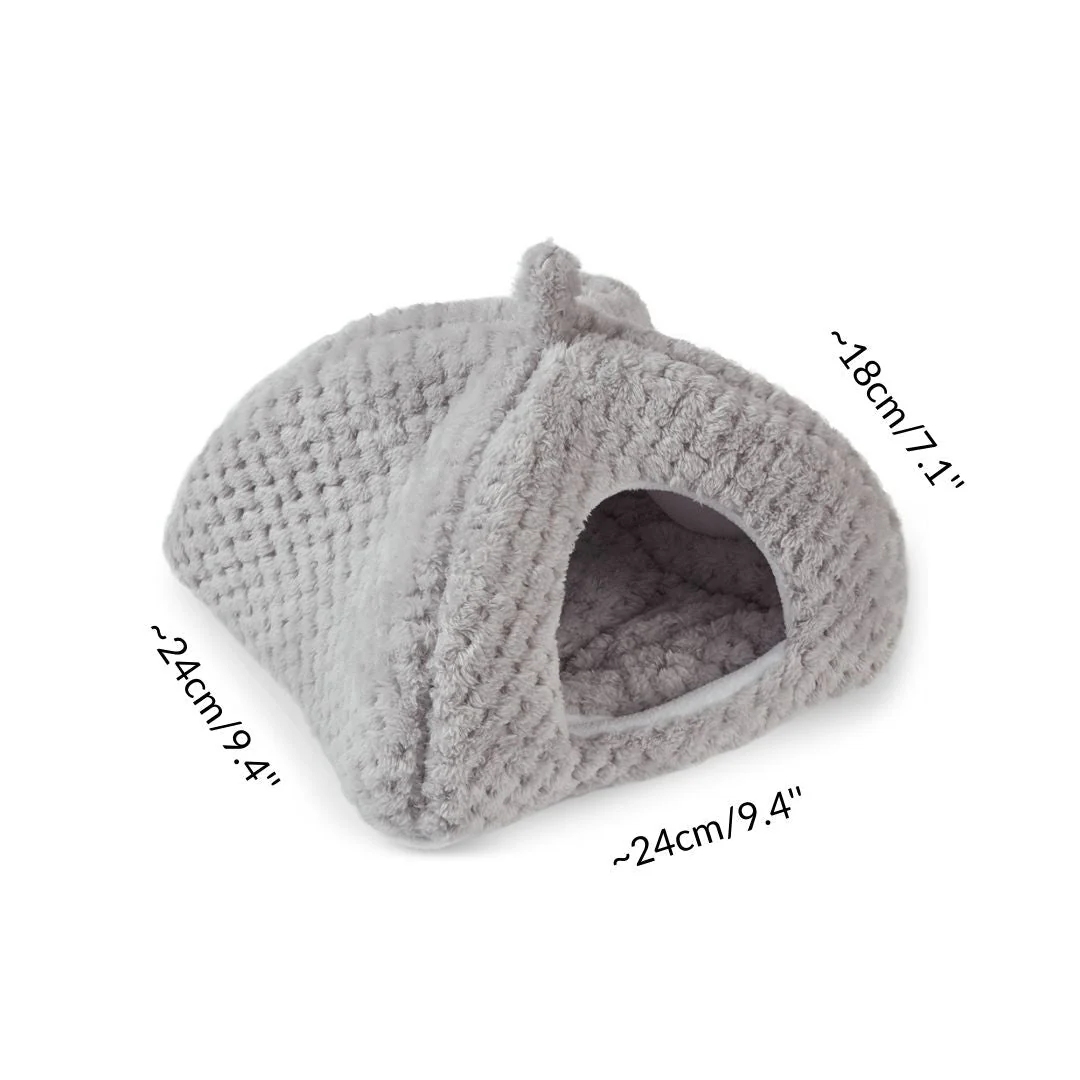Fleece Hide for Guinea Pigs | Gray - Image 3