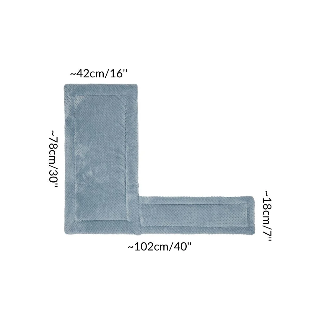 Set of 2 Guinea Pig Fleece Liners | Dusky Blue - Image 6