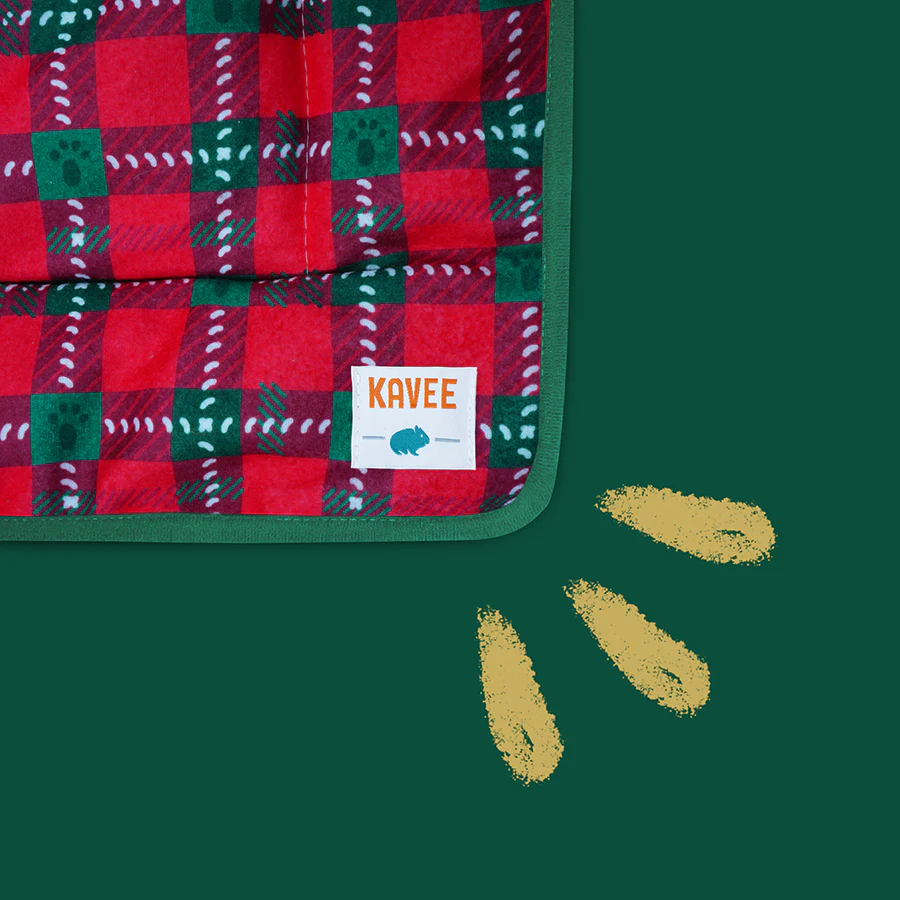 Guinea Pig Fleece Liner | Merry Pigmas Collection - Image 3
