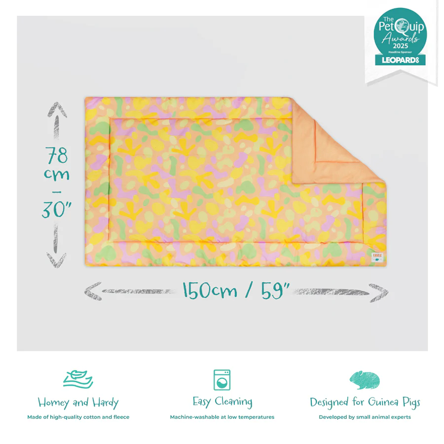 Plush Fleece Liner for Guinea Pigs | Pigcasso V2 Collection - Image 8