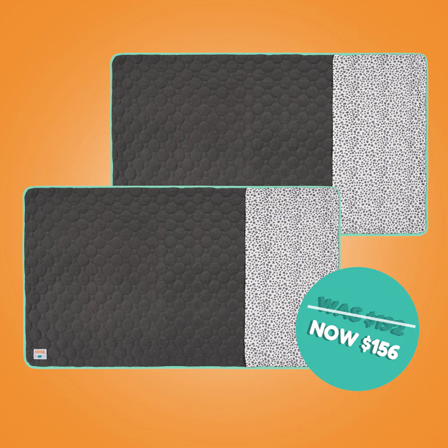 Set of 2 Pocket Fleece Liners for Guinea Pigs | Dalmatian Collection - Image 5